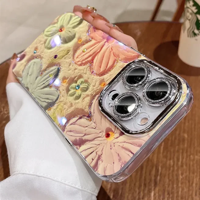 Luxury Floral Coral