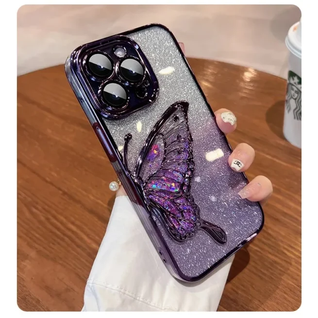 Luxury Mariposa morada